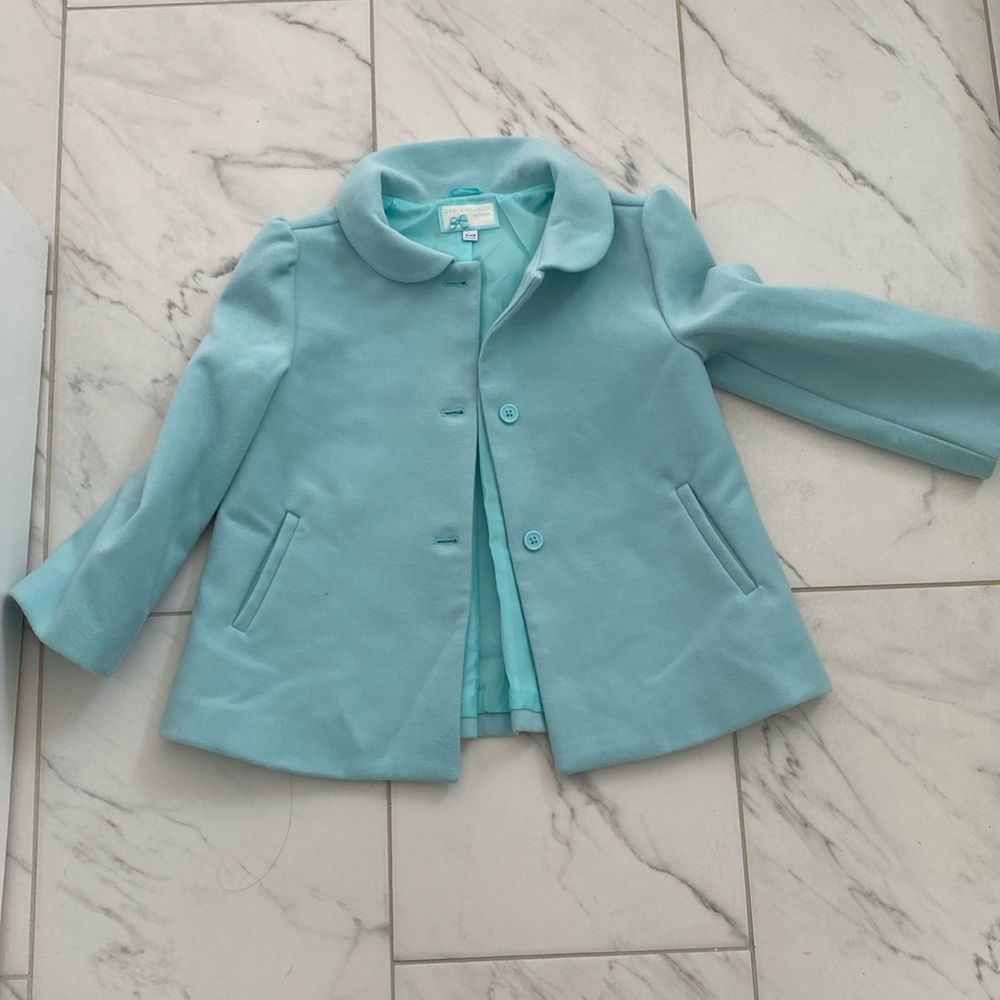 Janie and Jack Baby Blue Coat